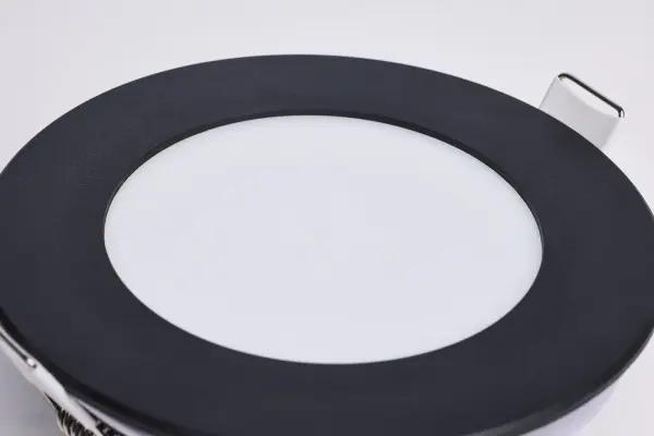 8 Watt LED Direct Wire Performer Series Downlight - Remote Driver - 4 Inch - 27K/3K/35K/4K/5K CCT Selectable - Round - Flat Face - Black Finish - Image 7