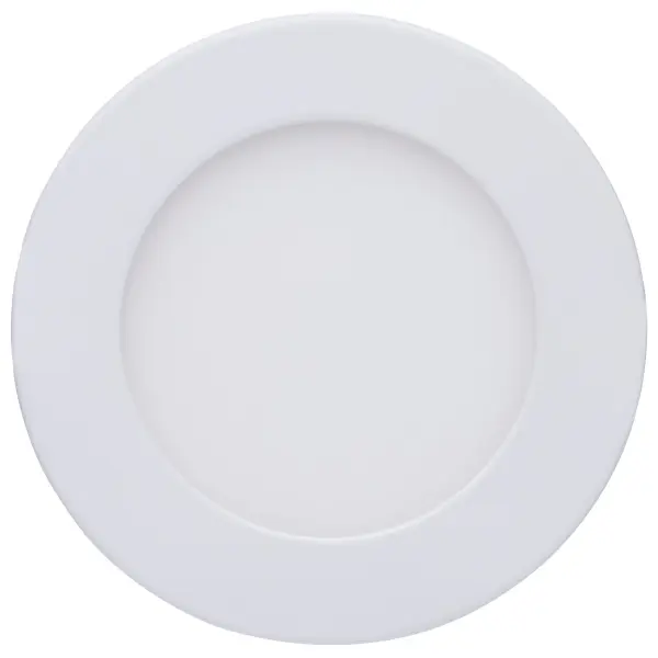 8/12 Watt LED Direct Wire Downlight - 27K/3K/35K/4K/5K CCT - Remote Driver - 4 Inch - Round - Flat Face - White Finish - 120-277 Volt - Dual Dimming - Image 3