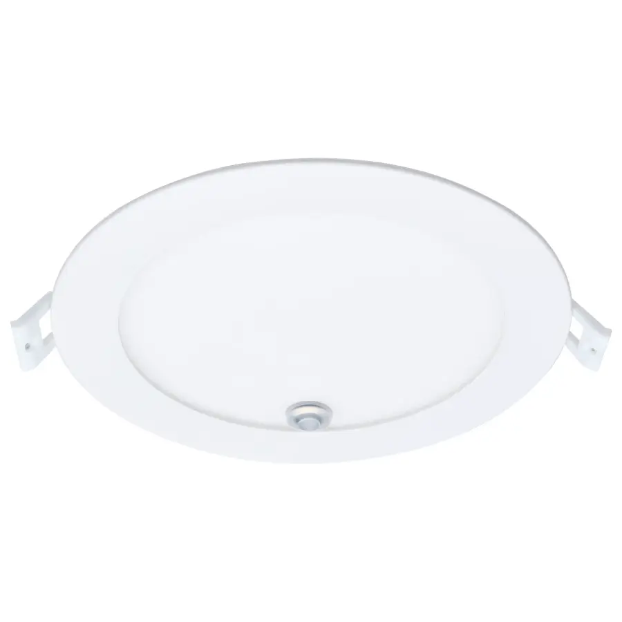 15/11 Watt LED Direct Wire Downlight - 27K/3K/35K/4K/5K - 6-Inch - Dual Dimming - Round - with Integrated Emergency and Test Switch - Image 1