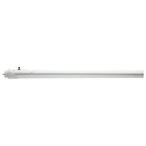 SATCO NUVO's T8 lamps with Battery Backup are the logical choice for commercial installations. Providing up to 90-minutes of illumination in the event of a power failure, these lamps are ideal for use where backup lighting is essential. Available in 15W and 17W options, both are designed to replace our most popular T8 and T12 fluorescent lamps, with the 17W model offering the option of higher lumen output. These new lamps have Increased safety and energy efficiency while reducing maintenance costs. This T8 is an easy-to-install fluorescent alternative. - alternate view