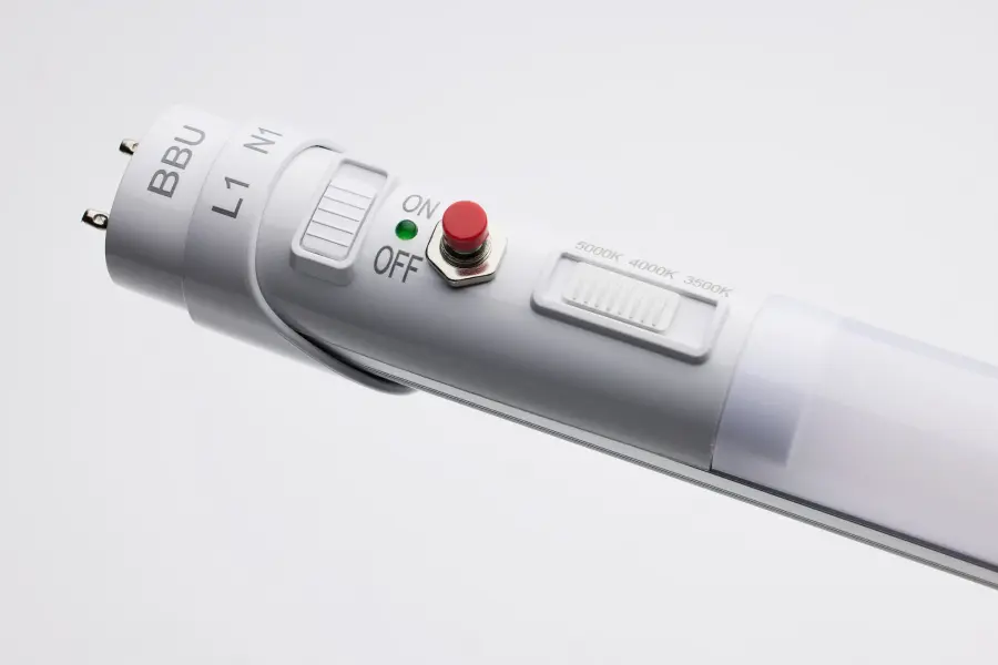 15 Watt 48 Inch T8 LED - 35K/40K/50K CCT Selectable - Ballast Bypass with Battery Backup - G13 Base - 120-277 Volt - Image 5