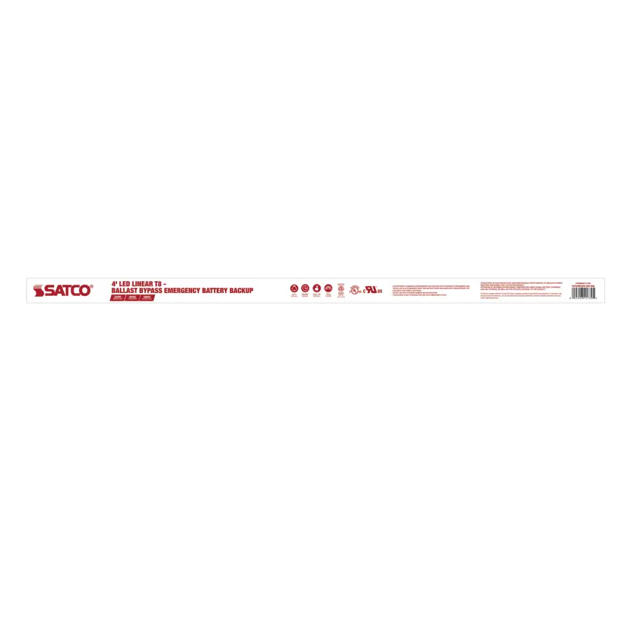 15 Watt 48 Inch T8 LED - 35K/40K/50K CCT Selectable - Ballast Bypass with Battery Backup - G13 Base - 120-277 Volt - Image 9