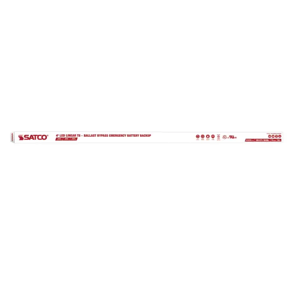 17 Watt 48 Inch T8 LED - 35K/40K/50K CCT Selectable - Ballast Bypass with Battery Backup - G13 Base - 120-277 Volt - Image 10