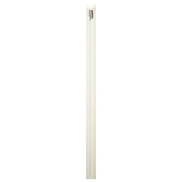 SATCO NUVO's 9.5-watt, 4000K T8 fluorescent replacement lamp allows the fixture to maintain its original UL and CSA compliance while delivering efficient LED lighting. This lamp provides 50,000 hours of cool white light. Commercial, health care, hospitality, and educational venues can all realize the immediate benefits and savings LED light offers.