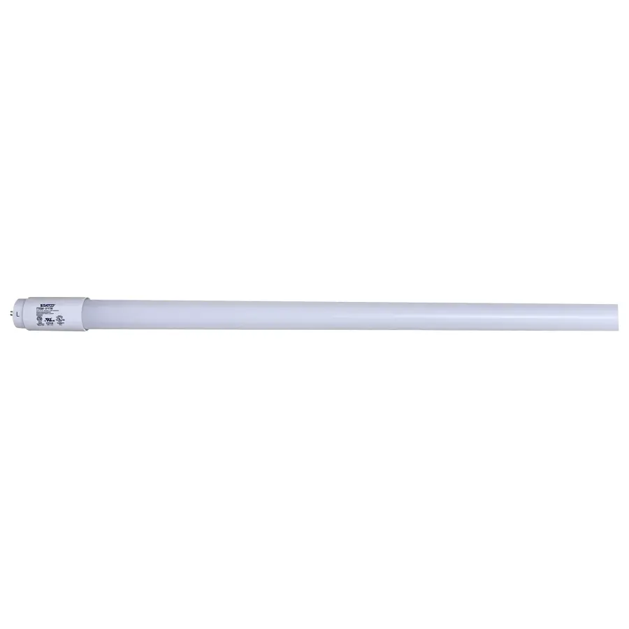 14 Watt T8 LED - Single Pin Base - CCT Selectable - PET Shatterproof Coated - White Finish - Type B - Ballast Bypass - 48 Inches - 120-277 Volt - Image 3