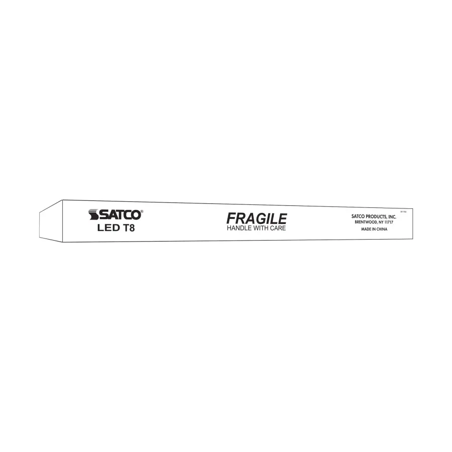 14 Watt T8 LED - Single Pin Base - CCT Selectable - PET Shatterproof Coated - White Finish - Type B - Ballast Bypass - 48 Inches - 120-277 Volt - Image 7