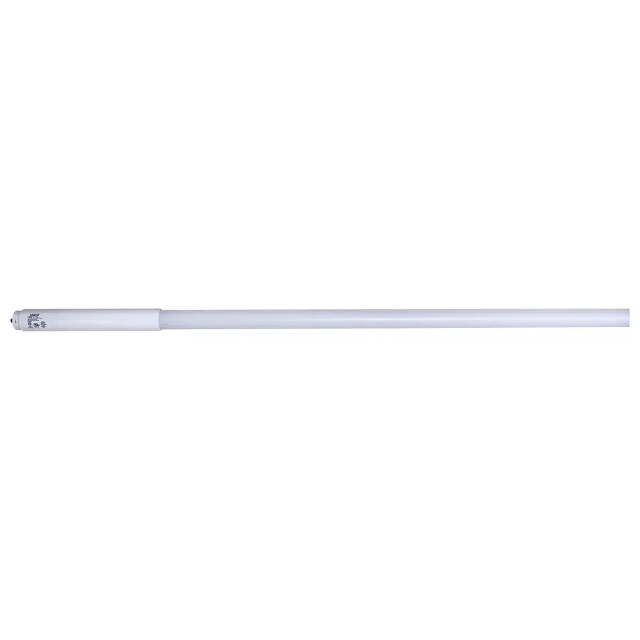 38 Watt T8 LED - Single Pin Base - CCT Selectable - Type B - Ballast Bypass - PET Shatterproof Coated - White Finish - 96 Inches - 120-277 Volt - Image 3
