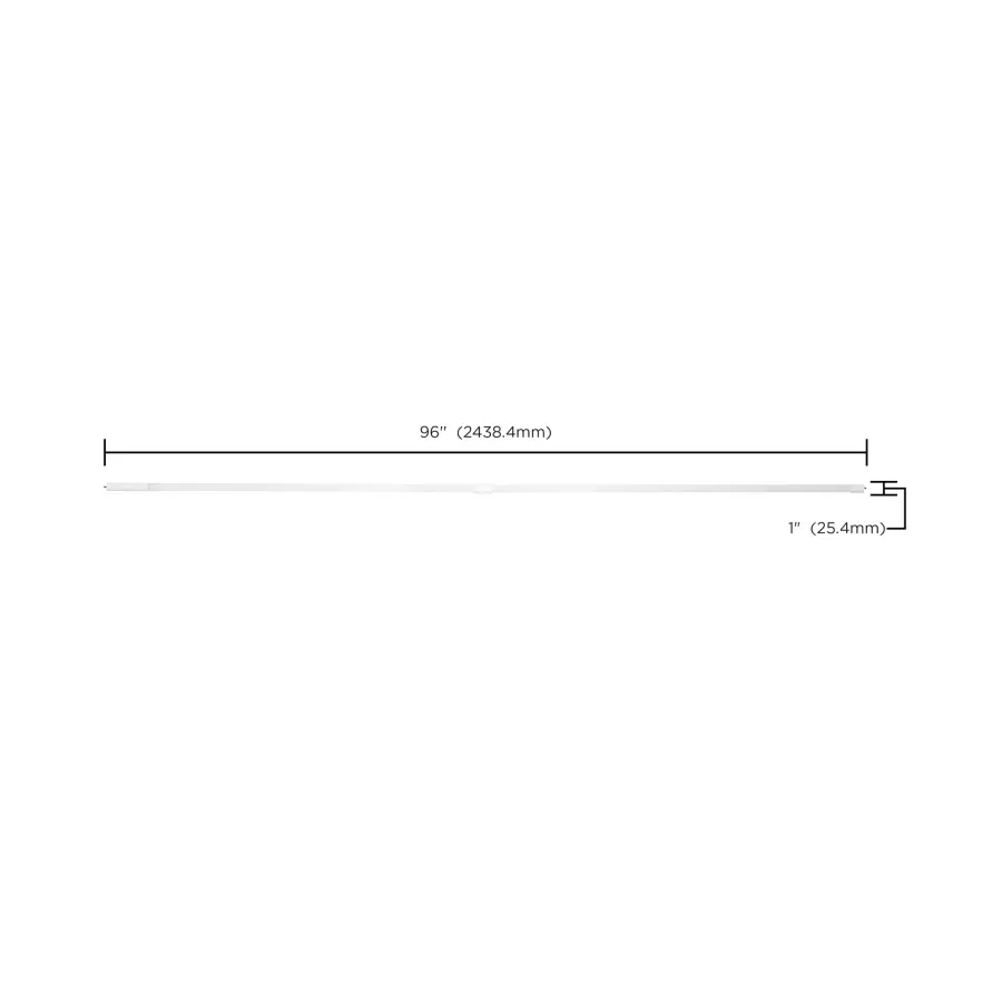 24/32/40 Wattage Selectable - 30/35/40/50/65K CCT Selectable - 8 Foot LED - Fa8 Base - 120-277 Volt - 2-pc - Image 27