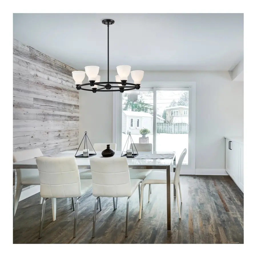 14 Watt A19 LED - 27K/3K/35K/4K/5K CCT Selectable - Medium Base - White Finish - 120 Volt - Image 5