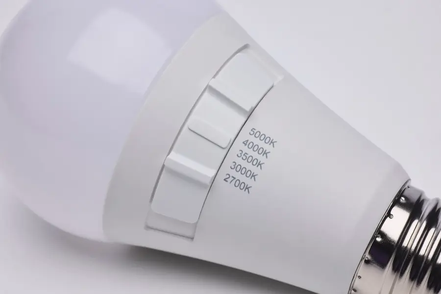 12 Watt A19 LED - 27K/3K/35K/4K/5K CCT Selectable - Medium Base - White Finish - 120 Volt - 4-Pack - Image 3
