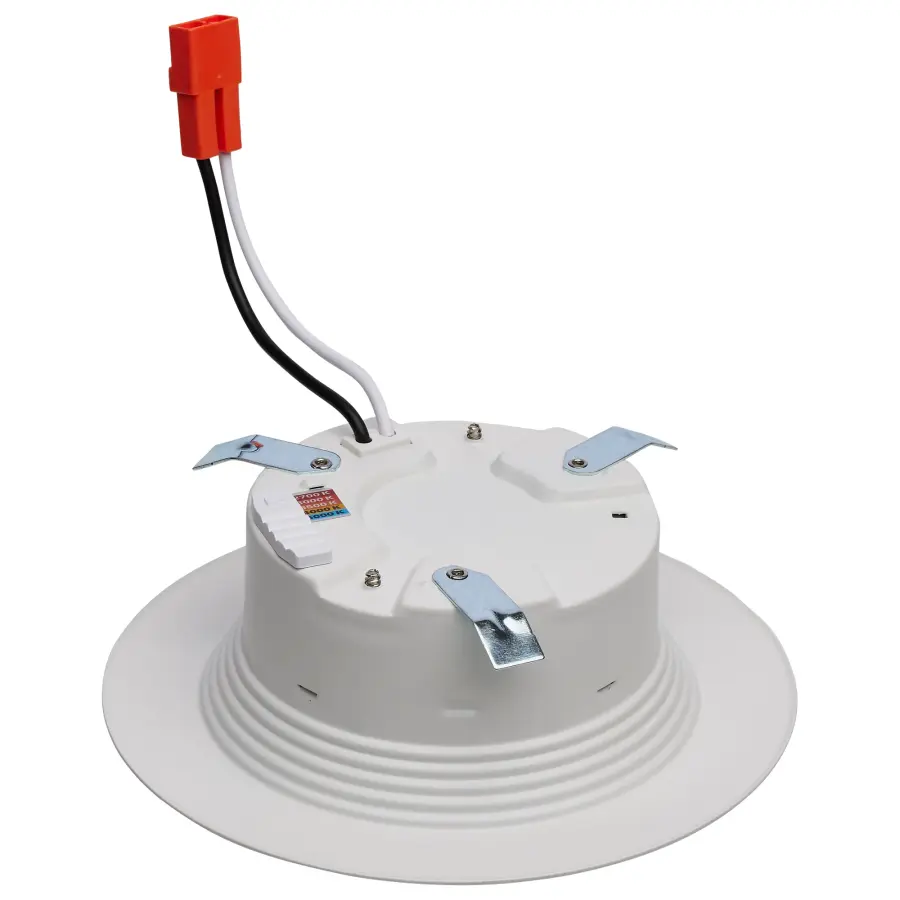 6.7 Watt LED Downlight Retrofit - 4 Inches - CCT Selectable - Round - White Finish - 120 Volt - Image 2