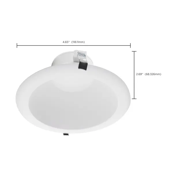 14.5 Watt Commercial LED Downlight - 4 in. - Color Adjustable - Lumen Adjustable - 120-277 volt - Image 8