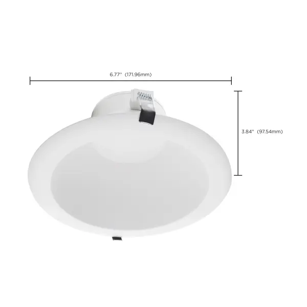 23 Watt Commercial LED Downlight - 6 in. - Color Adjustable - Lumen Adjustable - 120-277 volt - Image 17