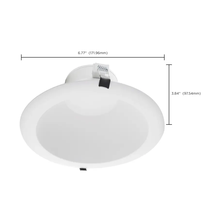 23 Watt Commercial LED Downlight - 6 in. - Color Adjustable - Lumen Adjustable - 120-277 volt - Image 17