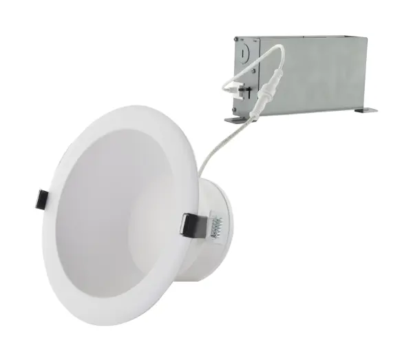 23 Watt Commercial LED Downlight - 6 in. - Color Adjustable - Lumen Adjustable - 120-277 volt - Image 9