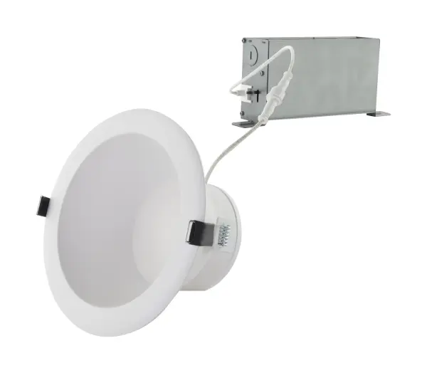 23 Watt Commercial LED Downlight - 6 in. - Color Adjustable - Lumen Adjustable - 120-277 volt - Image 10