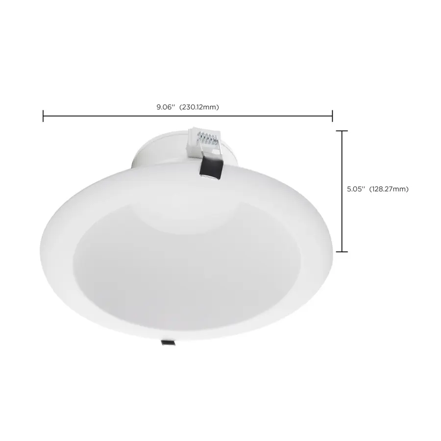 32 Watt Commercial LED Downlight - 8 in. - Color Adjustable - Lumen Adjustable - 120-277 volt - Image 8
