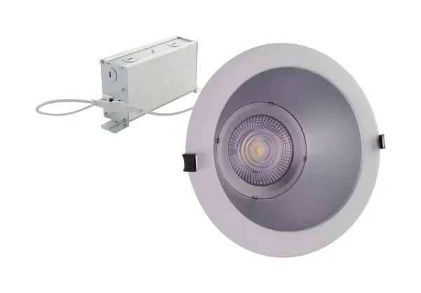 23 Watt Commercial LED Downlight - 6 in. - Color Adjustable - Lumen Adjustable - 120-277 volt - Image 4