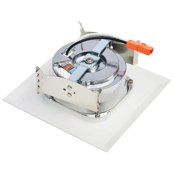 6.7 Watt LED Downlight Retrofit - 4 Inches - CCT Selectable - Square - White Finish - 120 Volt - Image 2