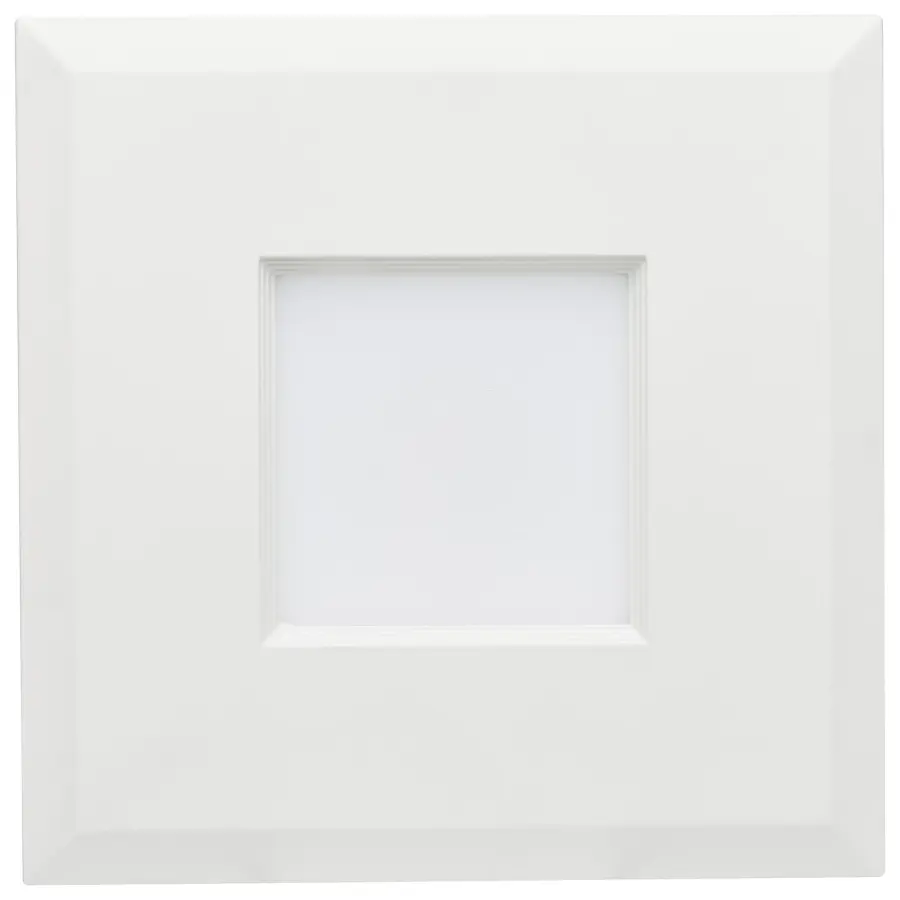 9 Watt LED Downlight Retrofit - 5-6 Inches - CCT Selectable - Square - White Finish - 120 Volt - Image 3