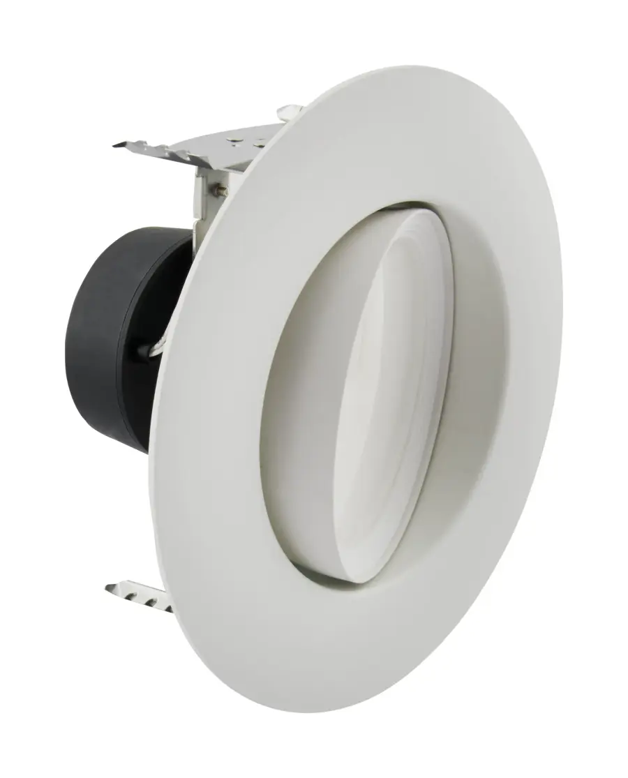10.5 Watt LED Directional Retrofit Downlight - Gimbaled - 5-6 in. - Adjustable Color Temperature - 90 deg. Beam Angle - 120 Volt - Image 6