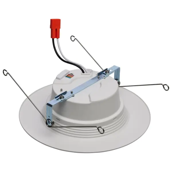 13.7 Watt LED Downlight Retrofit - 5-6 Inches - CCT Selectable - Round - White Finish - 120 Volt - Image 2