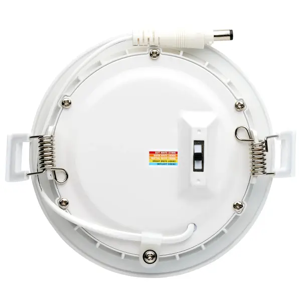 10 Watt - LED Direct Wire Downlight - Edge-lit - 4 inch - CCT Selectable - 120 volt - Dimmable - Round - Remote Driver - Image 5