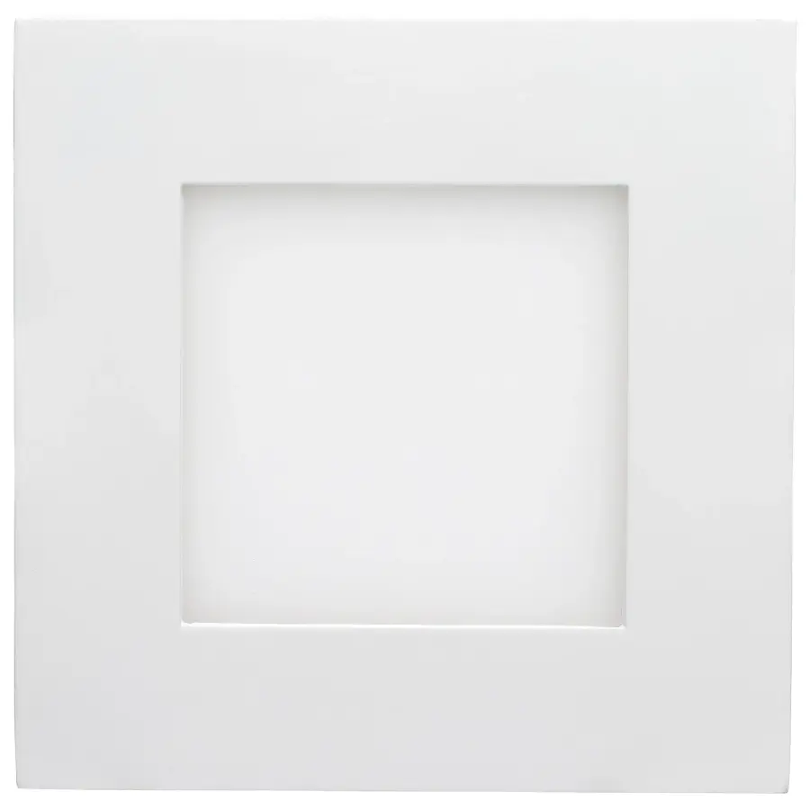 10 Watt - LED Direct Wire Downlight - Edge-lit - 4 inch - CCT Selectable - 120 volt - Dimmable - Square - Remote Driver - Image 2