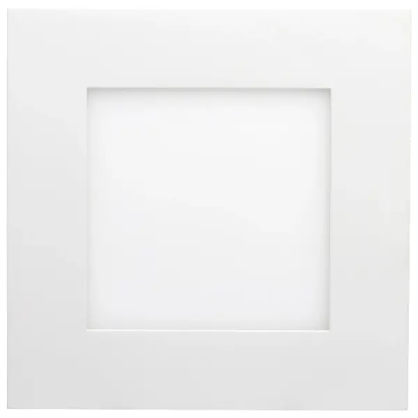 12 Watt - LED Direct Wire Downlight - Edge-lit - 6 inch - CCT Selectable - 120 volt - Dimmable - Square - Remote Driver - Image 2