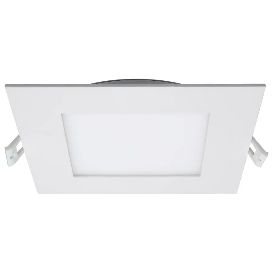 12 Watt - LED Direct Wire Downlight - Edge-lit - 6 inch - CCT Selectable - 120 volt - Dimmable - Square - Remote Driver - Image 3