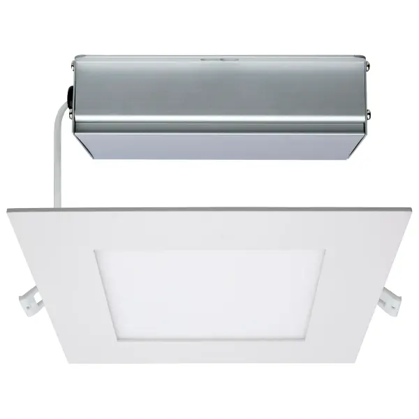 24 Watt - LED Direct Wire Downlight - Edge-lit - 8 inch - CCT Selectable - 120 volt - Dimmable - Square - Remote Driver - Image 1