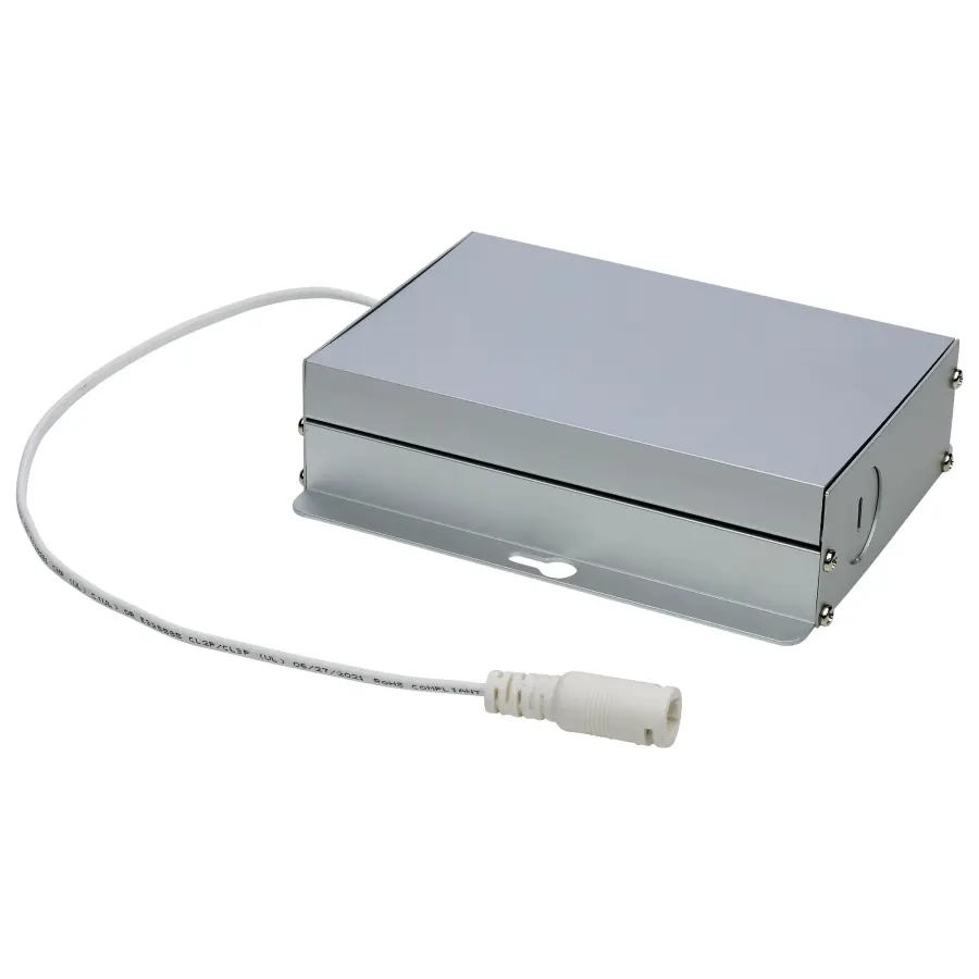 24 Watt - LED Direct Wire Downlight - Edge-lit - 8 inch - CCT Selectable - 120 volt - Dimmable - Square - Remote Driver - Image 4