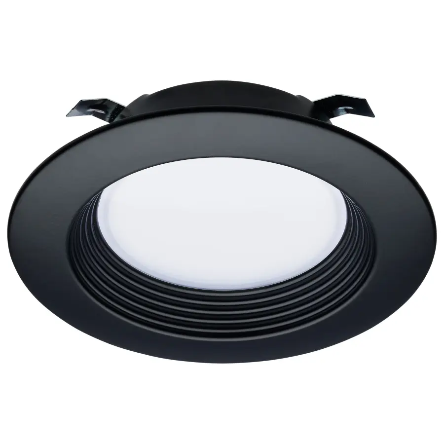 6.7 Watt - LED Downlight Retrofit - 4 Inch - CCT Selectable - 120 Volts - Black Finish - Image 3