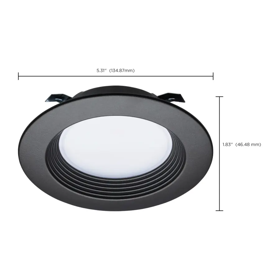 6.7 Watt - LED Downlight Retrofit - 4 Inch - CCT Selectable - 120 Volts - Bronze Finish - Image 16