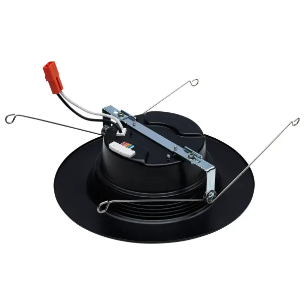 9 Watt - LED Downlight Retrofit - 5-6 Inch - CCT Selectable - 120 Volts - Black Finish - Image 2