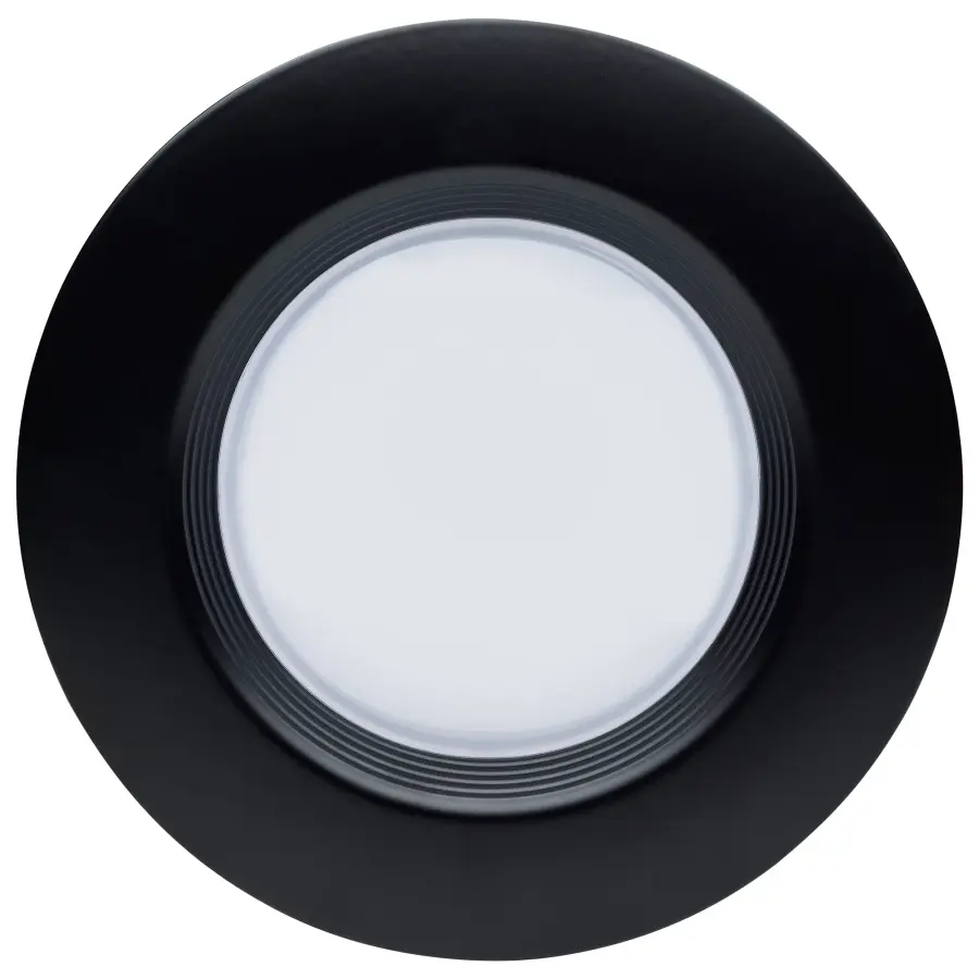 9 Watt - LED Downlight Retrofit - 5-6 Inch - CCT Selectable - 120 Volts - Black Finish - Image 4