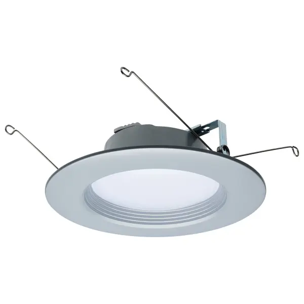 9 Watt - LED Downlight Retrofit - 5-6 Inch - CCT Selectable - 120 Volts - Brushed Nickel Finish - Image 3