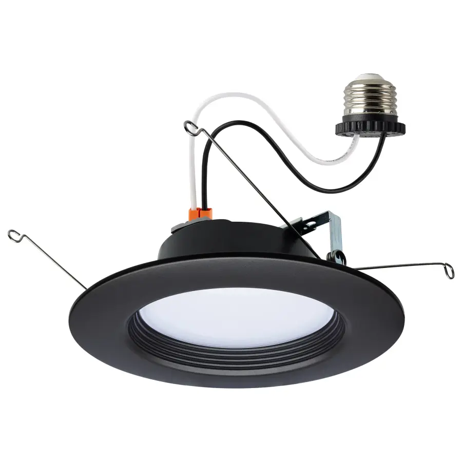 9 Watt - LED Downlight Retrofit - 5-6 Inch - CCT Selectable - 120 Volts - Bronze Finish - Image 1