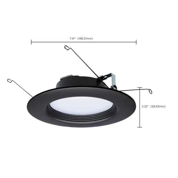 9 Watt - LED Downlight Retrofit - 5-6 Inch - CCT Selectable - 120 Volts - Bronze Finish - Image 16