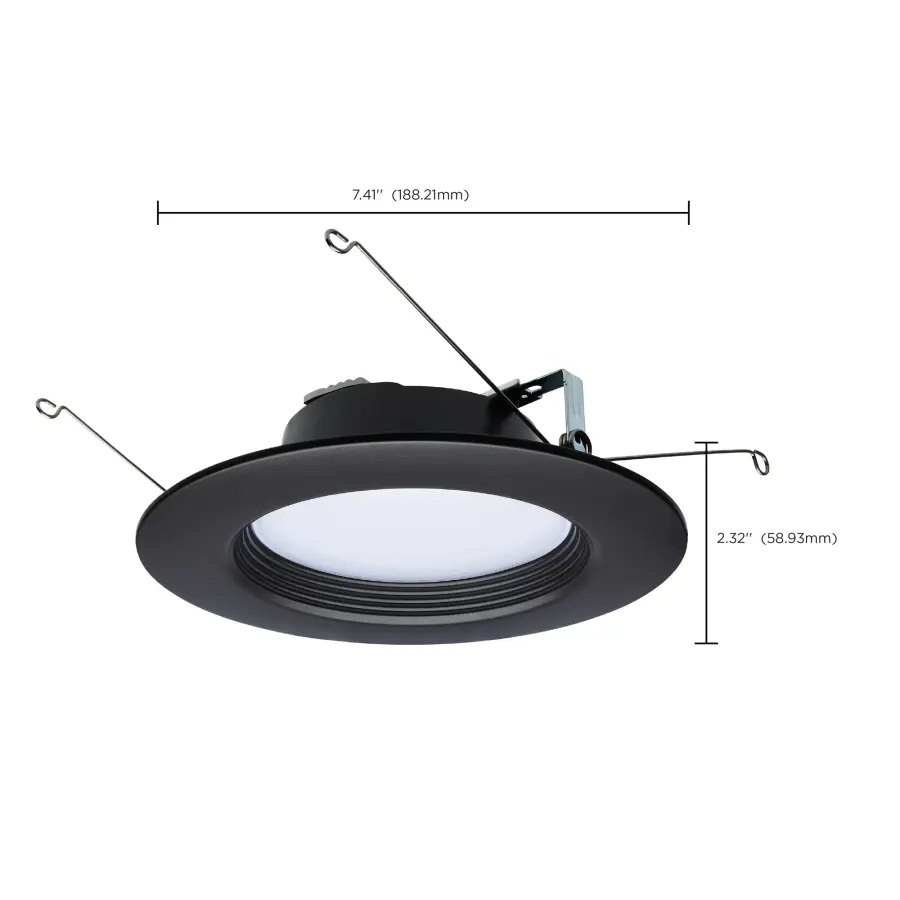 9 Watt - LED Downlight Retrofit - 5-6 Inch - CCT Selectable - 120 Volts - Bronze Finish - Image 16