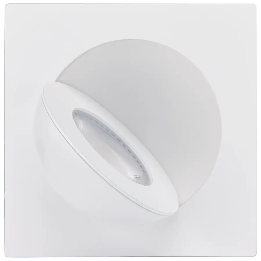 9 Watt - CCT Selectable - LED Direct Wire Downlight - Gimbaled - 4 Inch Square - Remote Driver - White - Image 7