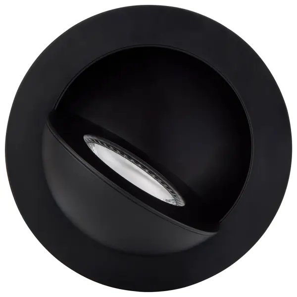9 Watt - CCT Selectable - LED Direct Wire Downlight - Gimbaled - 4 Inch Round - Remote Driver - Black - Image 7