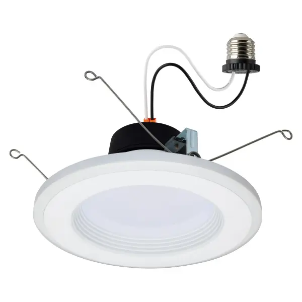 5-6 inch - CCT Selectable - Integrated LED Recessed Downlight with Night Light Feature - Image 1