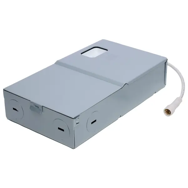 38 Watt - 12 Inch LED Direct Wire Downlight - Remote Driver - CCT Selectable - Dual Dimming - Flat Face - Round - White Finish - Image 5