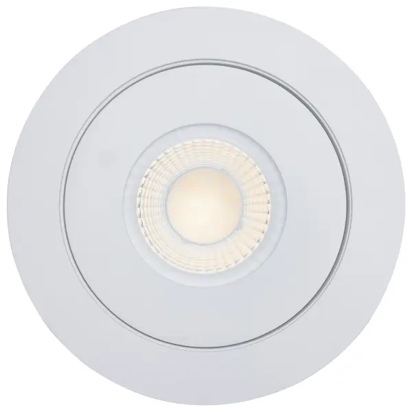 15 Watt - CCT Selectable - LED Direct Wire Downlight - Gimbaled - 6 Inch Round - Remote Driver - White - Image 7