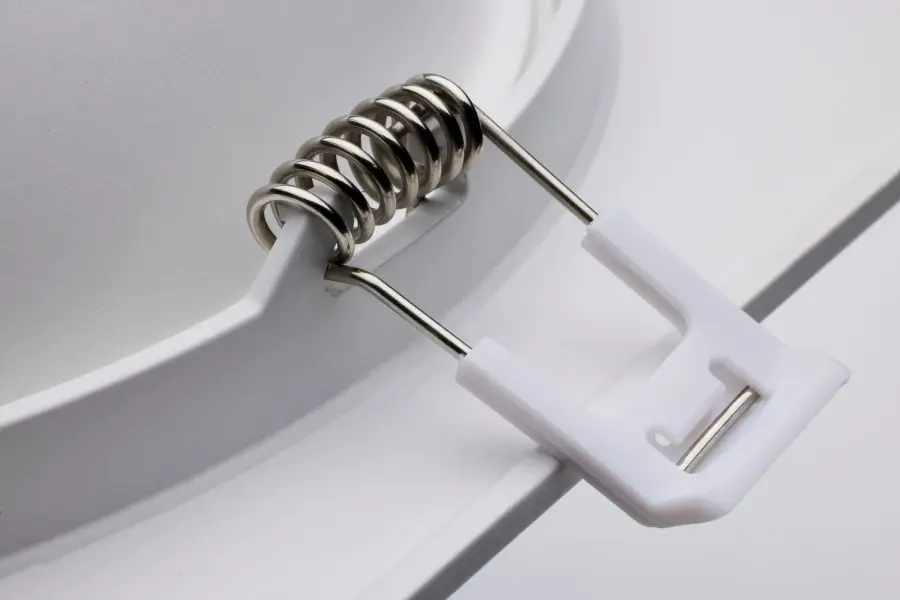 15 Watt - CCT Selectable - LED Direct Wire Downlight - Gimbaled - 6 Inch Square - Remote Driver - White - Image 9