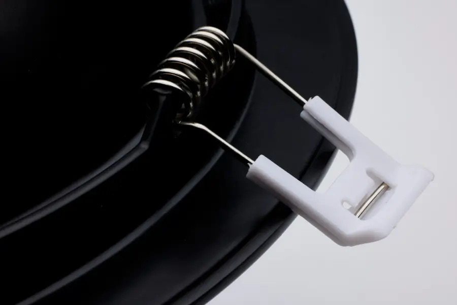 15 Watt - CCT Selectable - LED Direct Wire Downlight - Gimbaled - 6 Inch Round - Remote Driver - Black - Image 9