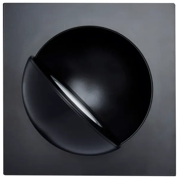 15 Watt - CCT Selectable - LED Direct Wire Downlight - Gimbaled - 6 Inch Square - Remote Driver - Black - Image 6