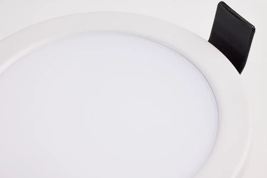 10 Watt LED - Fire Rated 4 Inch Direct Wire Downlight - Round Shape - White Finish - CCT Selectable - 120 Volts - Dimmable - Image 7