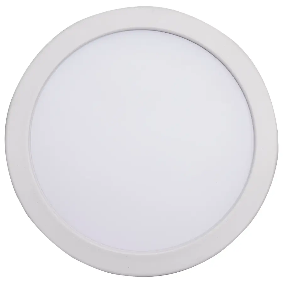 13 Watt LED - Fire Rated 6 Inch Direct Wire Downlight - Round Shape - White Finish - CCT Selectable - 120 Volts - Dimmable - Image 2